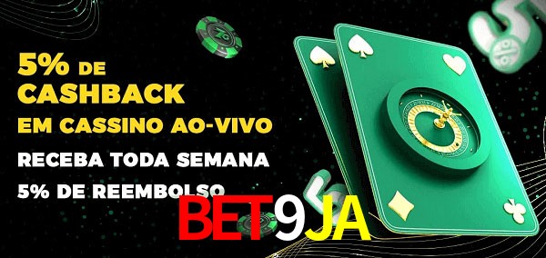 Promoções do cassino ao Vivo BET9JA